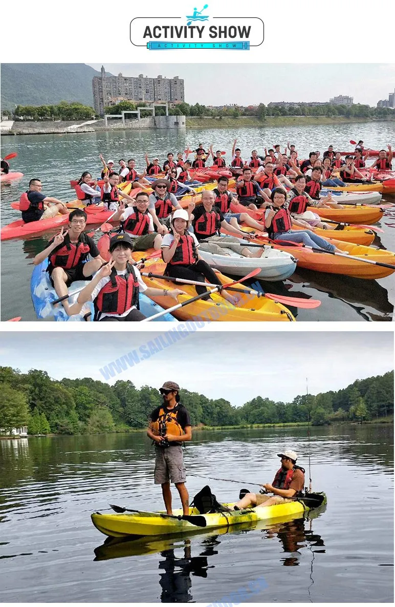 Professional Fishing 3 Person Kayak Pesca From Sailing Outdoor