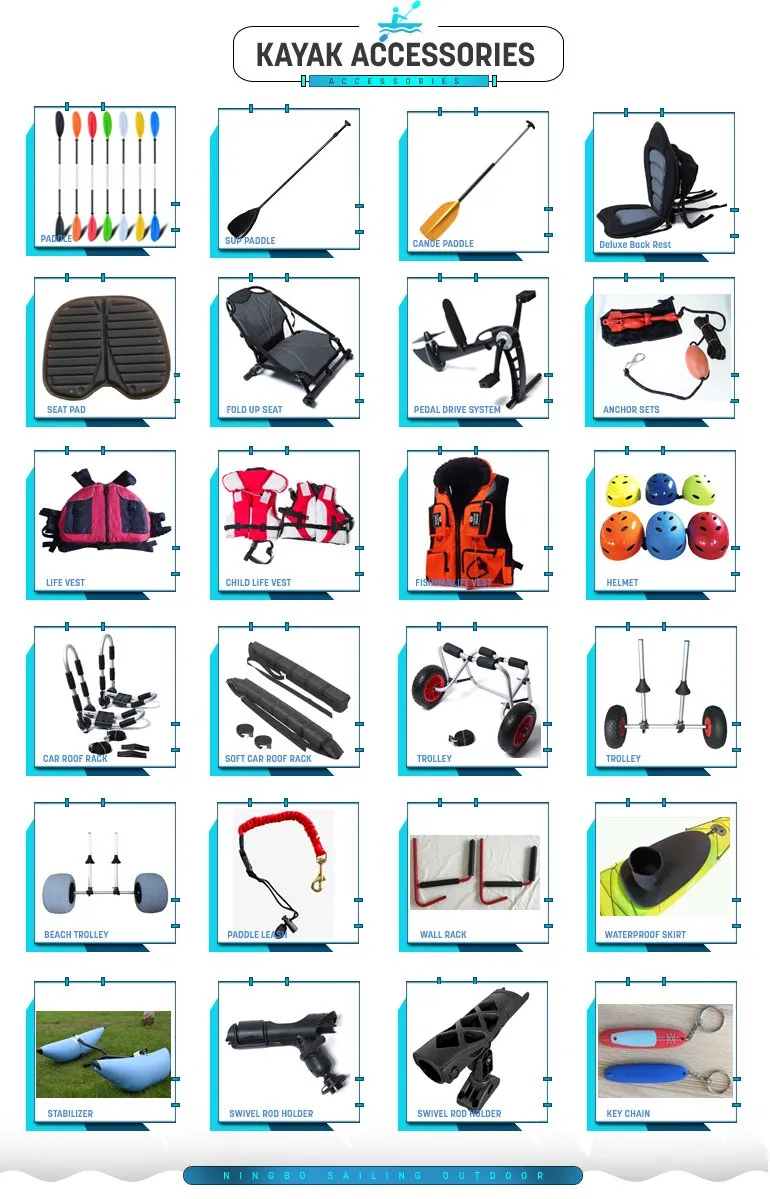 Professional Fishing 3 Person Kayak Pesca From Sailing Outdoor