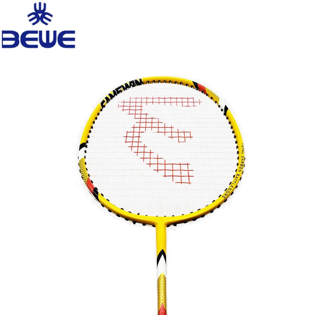 Professional Without T Joint Badminton Racket Carbon Fiber