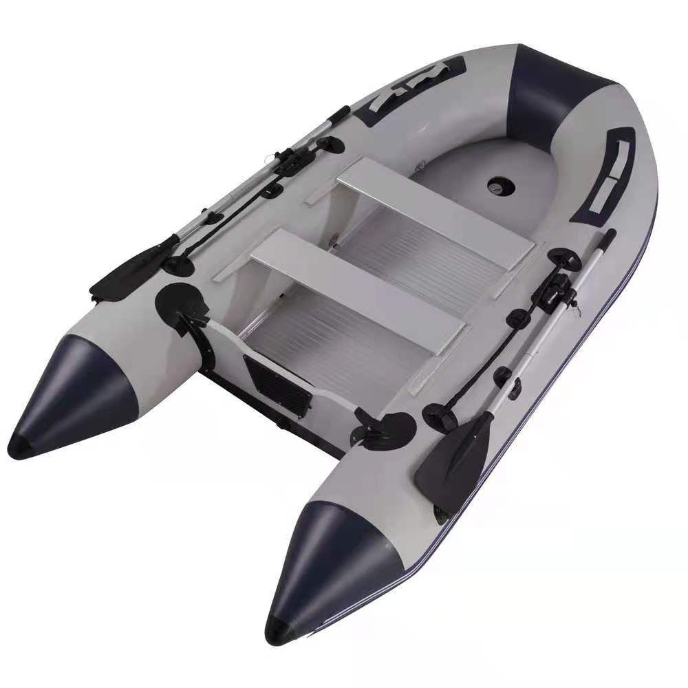 PVC Double Seat Inflatable Boat Fishing Boat Thickened Inflatable Kayak Raft Travel Outdoor