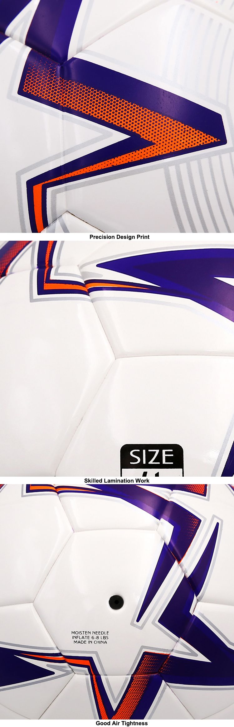 Seamless Laminated Size 4 Futsal Ball for Training