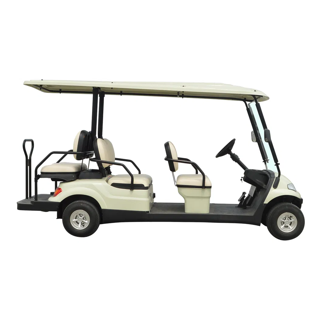 Sightseeing Club Car Long Durability High Quality 6 Seaters Golf Buggy with Windshield
