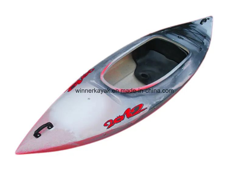 Single Recreational Plastic Cockpit Kayak
