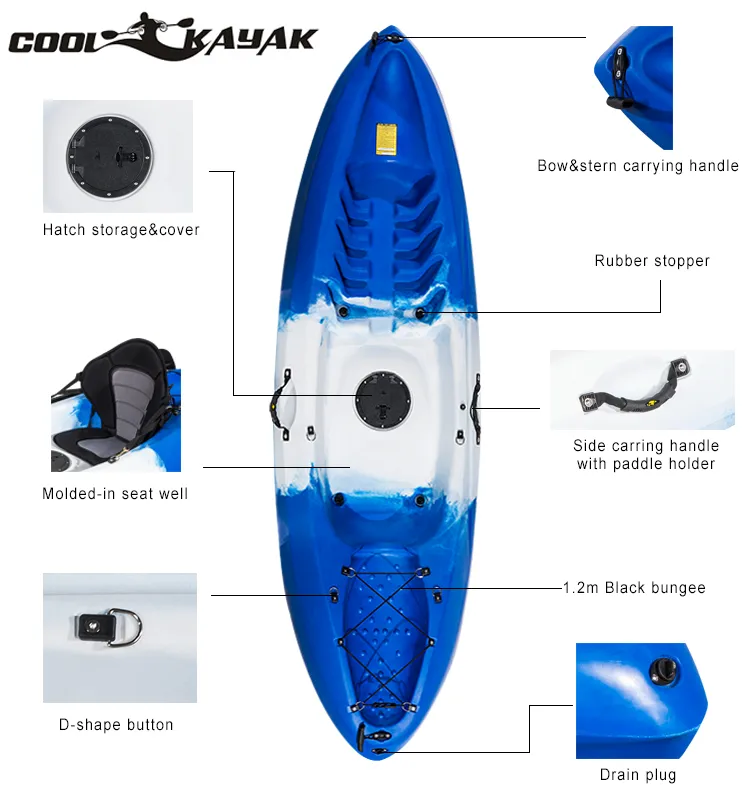 Small Paddle Kayak for Adults and Teenager