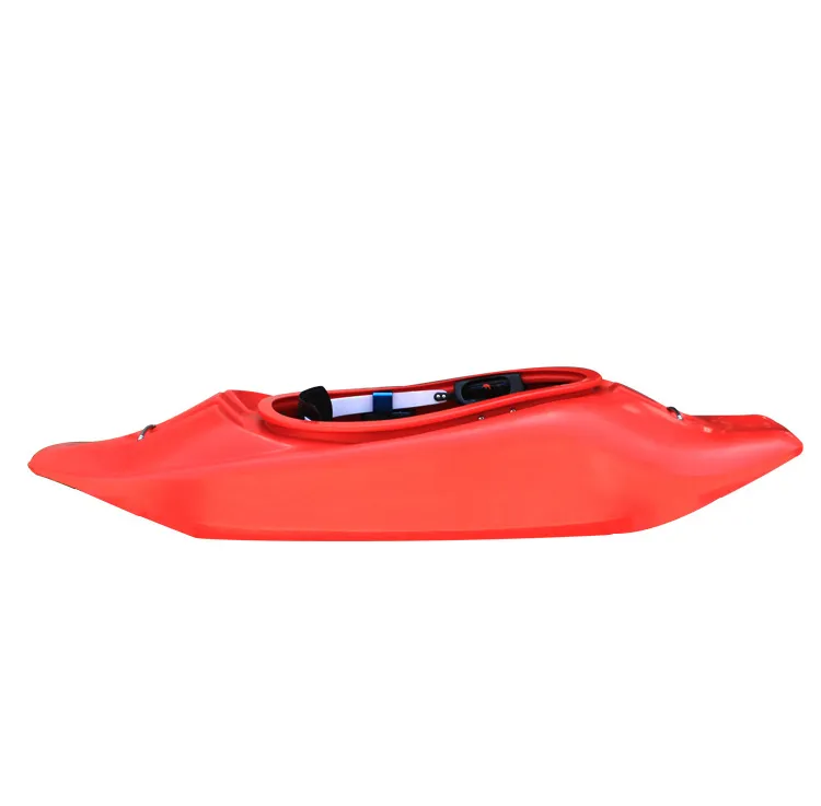 Strong Plastic Kayak Sit-in Whitewater Single Person 1 Seater Canoe for River / Drifting / Raft / Sports Boat 6FT Length