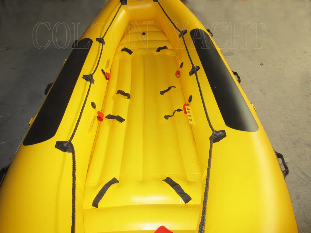 Whitewater Heavy Duty Inflatable Life Raft with PVC or Hypalon Material