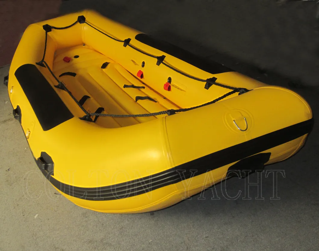 Whitewater Heavy Duty Inflatable Life Raft with PVC or Hypalon Material