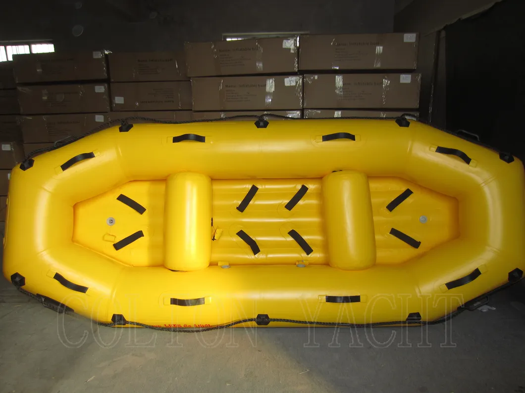 Whitewater Heavy Duty Inflatable Life Raft with PVC or Hypalon Material